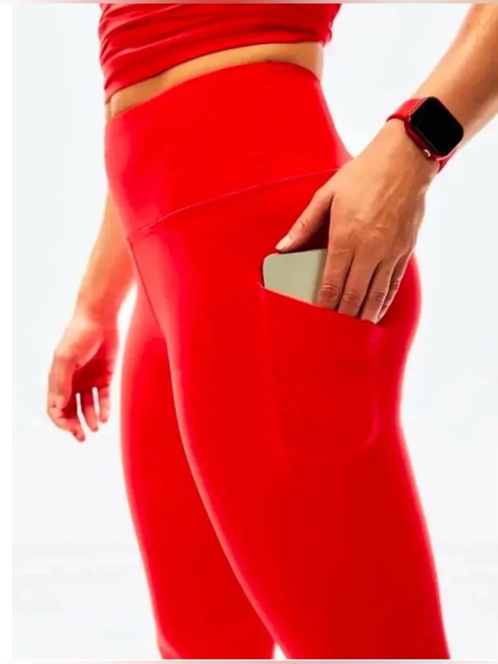 ATHLETA INTERVAL STASH 7/8 TIGHT - Picture 2 of 8